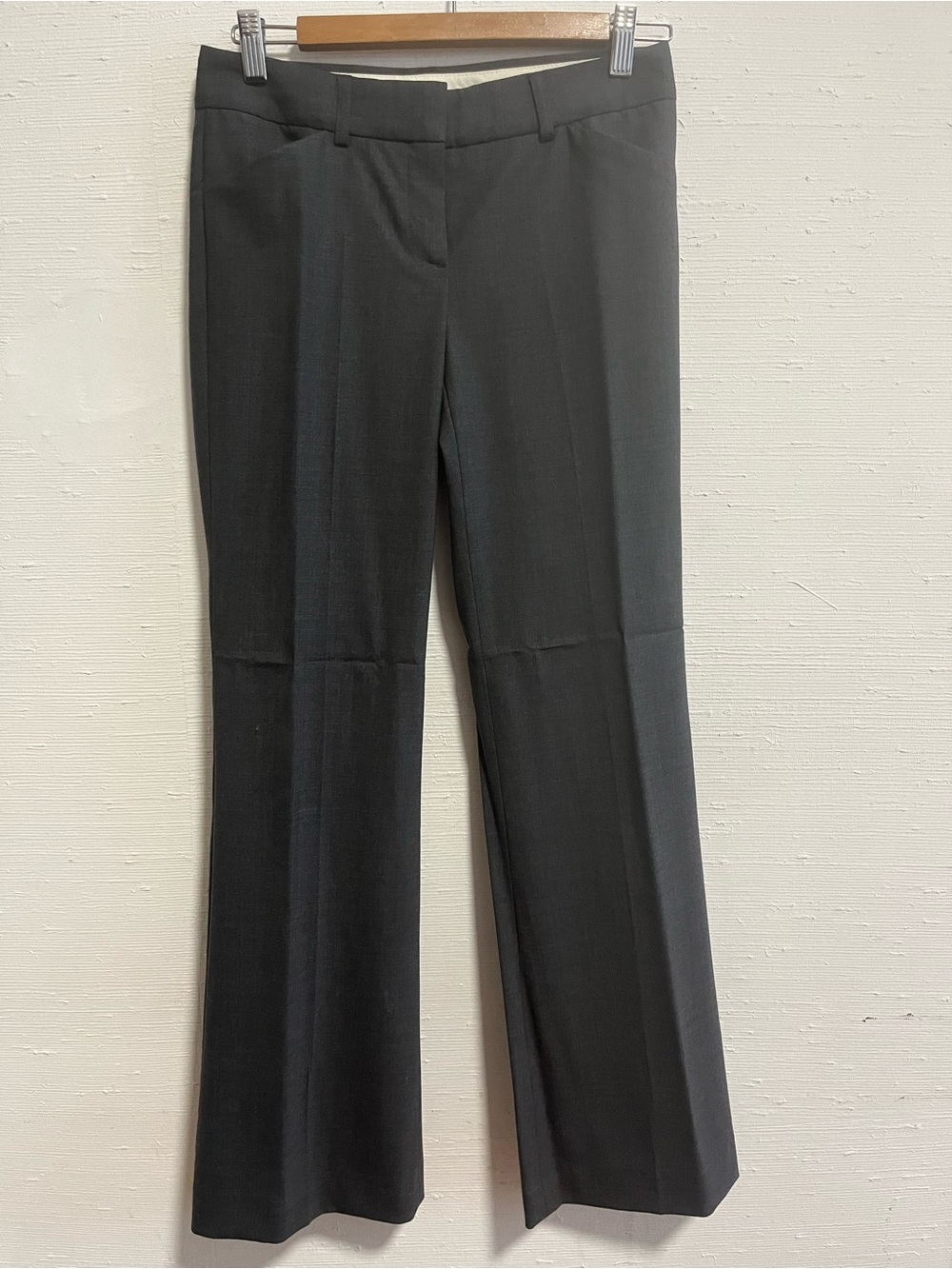 Theory dark grey straight Dress Pants